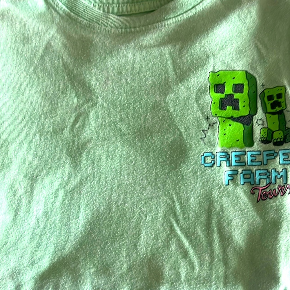 Minecraft movie boys shirt in a medium great condition 💚